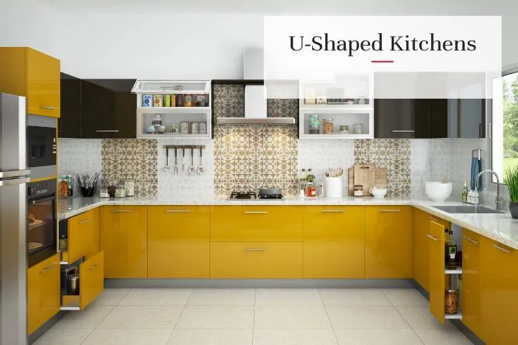 U Shaped Kitchens